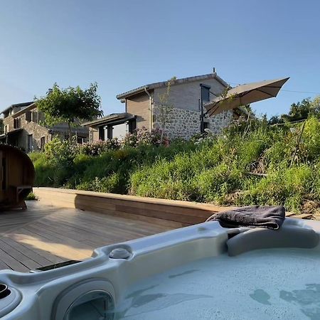 Gite De Charme 5 Etoiles Pour Couple Avec Sauna Et Jacuzzi Exterieurs Privatifs Peaugres Eksteriør bilde